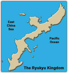 The Ryukyu Kingdom Map